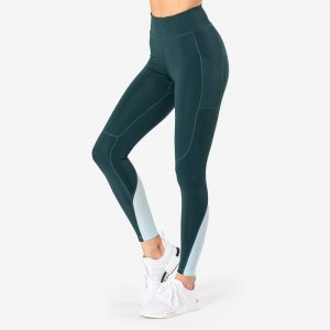 Breeze Tights, Teal Green