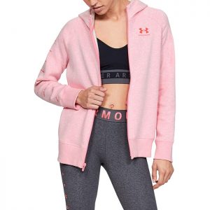 Rival Fleece Sportstyle LC Sleeve Graphic, Lipstick