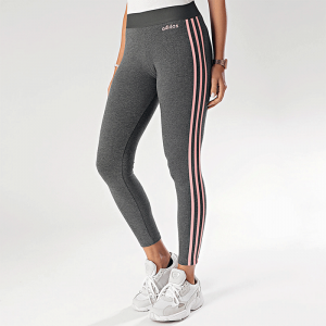 Adidas Essential 3S Tights, Grey/Pink