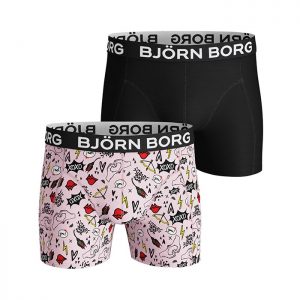 2-Pack BB XOXO Sammy Shorts, Blushing Bride