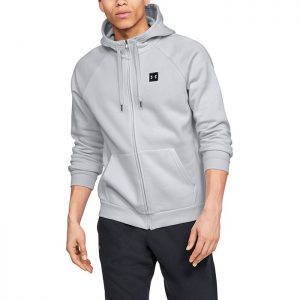 Rival Fleece FZ Hoodie, Halo Gray
