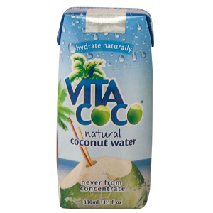 Vita Coco Natural Coconut Water, 330 ml