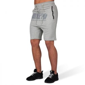 Alabama Drop Crotch Shorts, Grey