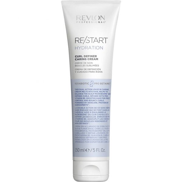 Restart Hydration Curl Definer Caring Cream, 150 ml Revlon Professional Hiustenhoitotarvikkeet