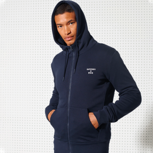 Training Core Sport Zip Hood, Nautical Navy