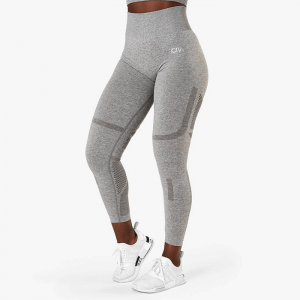 Queen Mesh Tights, Grey Melange