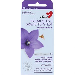 RFSU Raskaustesti, RFSU Intiimituotteet