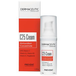 Cream C25 Antioxidant Concentrate, 30 ml Dermaceutic Päivävoiteet