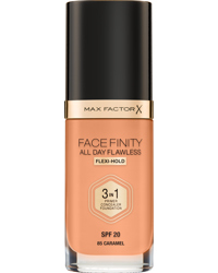 Facefinity All Day Flawless Foundation, 85 Carame