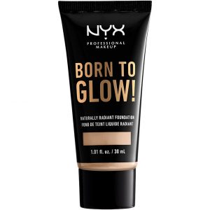 Born To Glow Naturally Radiant Foundation, NYX Professional Makeup Meikkivoide