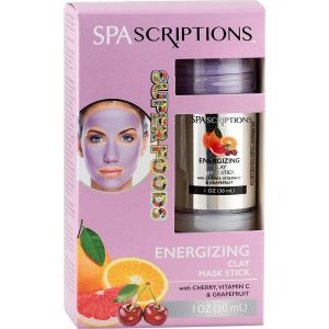 Energizing Clay Mask Stick Cherry, Vitamin C & Grapefruit, 30 ml Spascriptions Kasvonaamiot