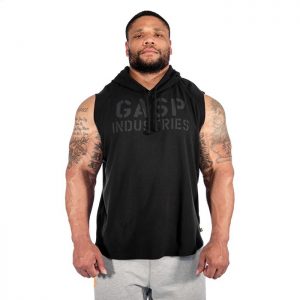Thermal sl Hoodie, Washed Black
