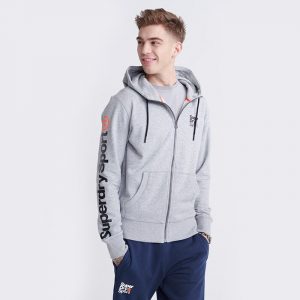 Core Sport Ziphood, Grey Marl