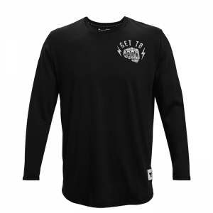UA Project Rock Get To Work LS, Black