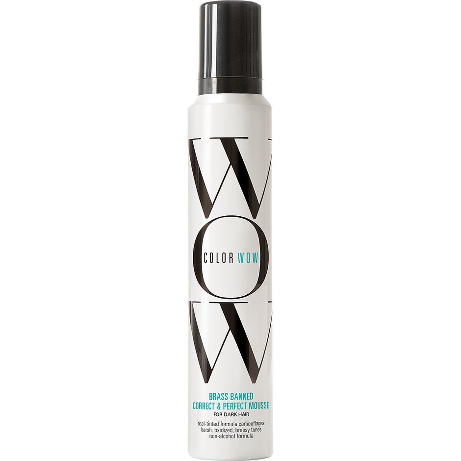 Colorwow Brass Banned Correct & Perfect Mousse For Dark Hair, 200 ml Colorwow Muotoilutuotteet