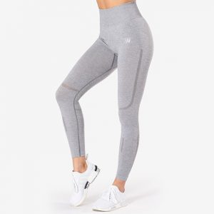 Queen Tights, Light Grey Melange