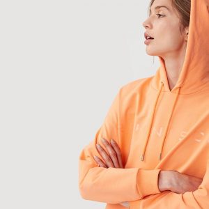 Comfy Sweat Hoodie, Cantaloupe