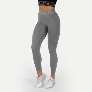 Rib Seamless Legging, Greymelange