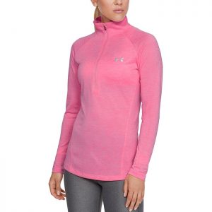 Tech 1/2 Zip Twist, Lipstick