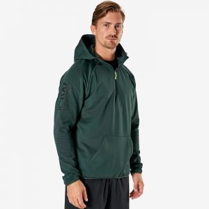 Ultimate Training Zip Hoodie, Khaki Green
