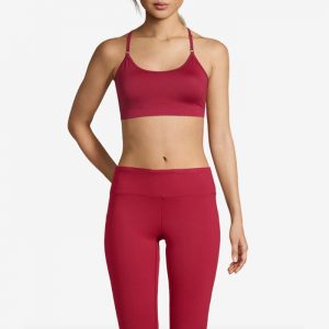Strappy Sports Bra, Moving Red