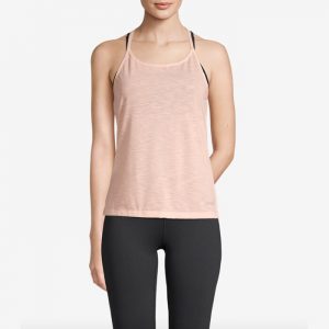 Texture Strap Racerback, Trigger Pink