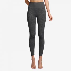 Seamless Leo Tights, Black