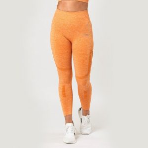 Queen Mesh 7/8 Tights, Yellow Melange