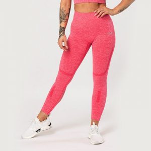 Queen Mesh 7/8 Tights, Pink Melange
