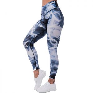 Miasma Leggings, Black/White
