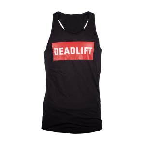 GNTX Deadlift Tank, Black