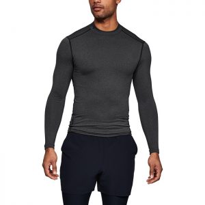 UA CG Armour Mock, Carbon Heather