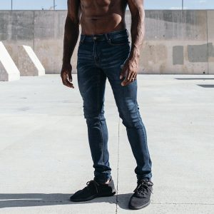 Men's Slim Athletic Fit, Medium Distressed