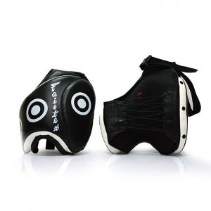 Fairtex TP3, Low Kick Pads, "Thigh Pads", Black, Pair