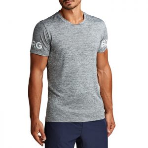Borg Tee, Anthracite Grey Melange