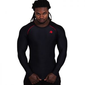 Hayden Compression Longsleeve, Black/Red