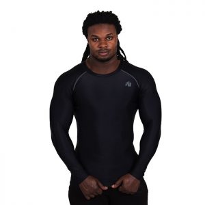 Hayden Compression Longsleeve, Black/Grey
