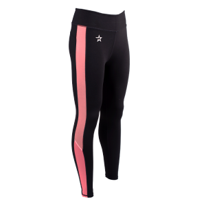 Star Striped tights, Pink Passion