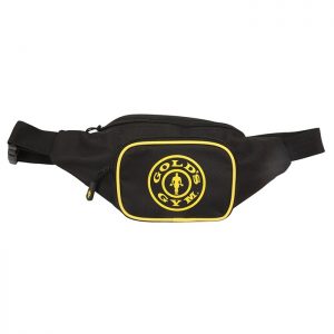 Golds Gym Bum Bag, Black