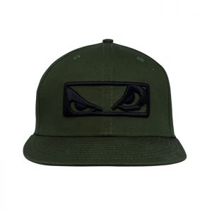 BAD BOY Stand Out Snapback Hat, Green/Black