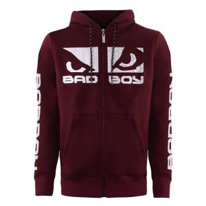BAD BOY G.P.D. Hoodie, Burgundy