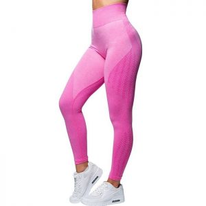 Wabisabi Seamless Legging, Electric Pink