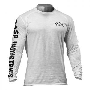 Throwback LS Tee, White