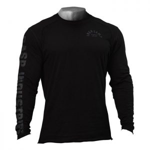 Throwback LS Tee, Black