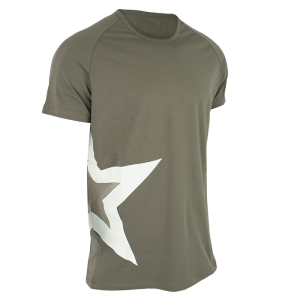 Star Nutrition Raglan T-shirt Star, Olive