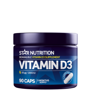 Vitamin D3, 90 caps