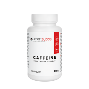 SmartSupps Caffeine, 200mg, 200 tabs