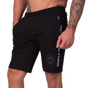 Saint Thomas Sweatshorts, Black