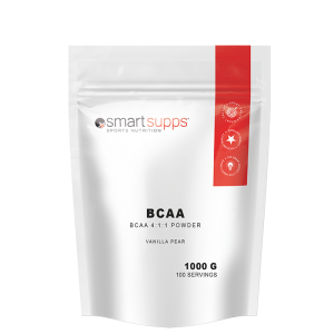 SmartSupps BCAA, Vanilla Pear, 1 kilo