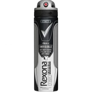 Men Deo Spray Invisible Black & White, 150 ml Rexona Roll-on-deodorantit